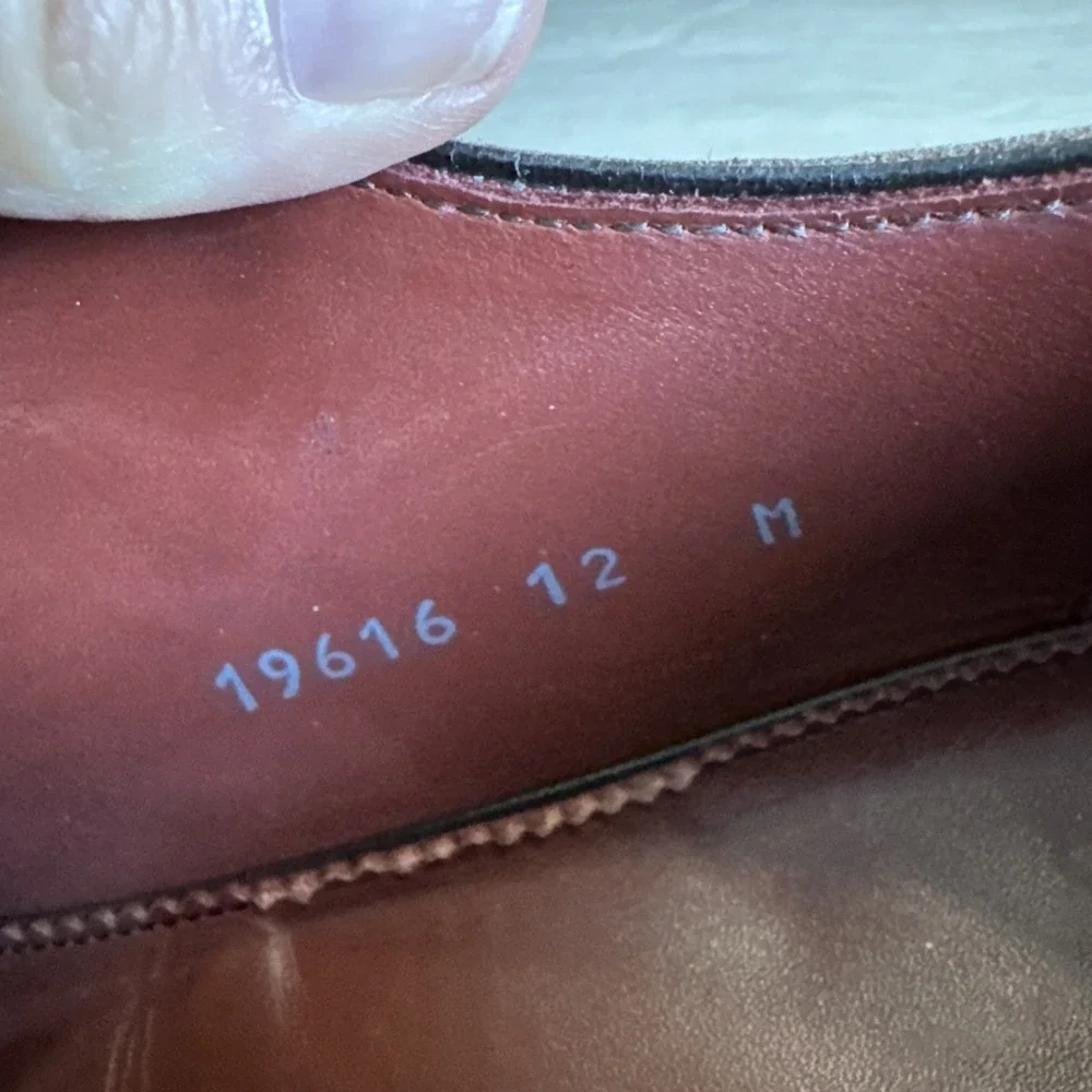 Magnanni Men's Ondara Double-Monk Two-Tone Brown Leather Shoes Size 12 Spain